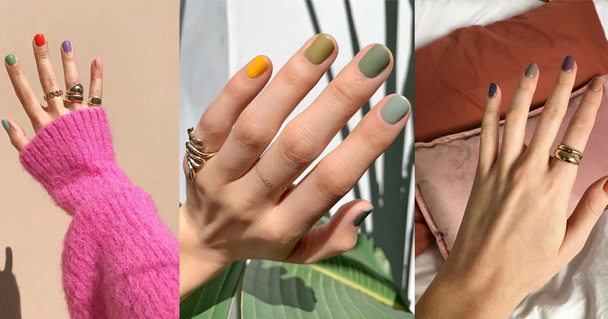 Trend Watch: Rainbow Nails